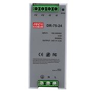DR-75-24 Din Rail Power Supply 75W 24V AC/DC Switching Power Supply, Small Size, Low Power Consumption, Stable Output