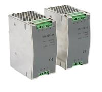 DR 75W 120W 240W Din rail Switching Power Supply 5V 12V 24V 48V DC Single Output LED SMPS Power Supplies(12V,120W)