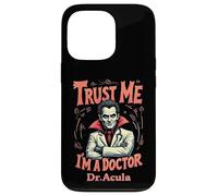 Dr. Acula Halloween Pun for Medical Professionals Case for iPhone 13 Pro