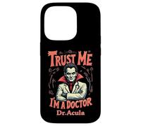 Dr. Acula Halloween Pun for Medical Professionals Case for iPhone 14 Pro