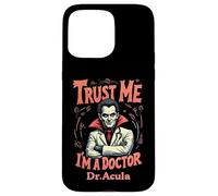 Dr. Acula Halloween Pun for Medical Professionals Case for iPhone 15 Pro Max