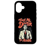 Dr. Acula Halloween Pun for Medical Professionals Case for iPhone 16