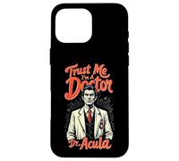 Dr. Acula Halloween Pun for Medical Professionals Case for iPhone 16 Pro Max