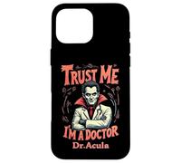 Dr. Acula Halloween Pun for Medical Professionals Case for iPhone 16 Pro Max