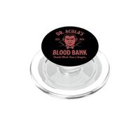 Dr. Acula's Blood Bank -Fun Dracula Spooky Vampire Halloween PopSockets PopGrip for MagSafe