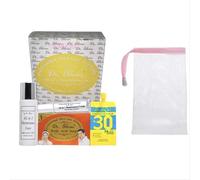Dr. Alvin All in One Maintenance Set with Kojic Acid Bar Soap, Toner, SPF 30 Sunscreen Cream, Night Cream and Free Soap Mesh