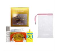 Dr. Alvin The Original Rejuvenating Set with Kojic Acid Bar Soap, Toner, SPF 30 Sunscreen, Night Cream and Free Soap Mesh