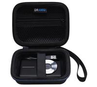 DR·AMIU Digital Camera Case Compatible with CAMKORY, KODAK PIXPRO FZ45-BK / FZ55-BK, Fleafer, Lecran, Jukanur, Anteam, VAHOIALD Cameras, Black Small Camera Case, Black Small Camera Bag