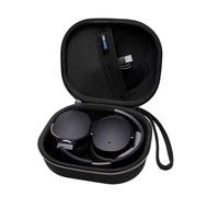 DR·AMIU Hard Case Compatible with Skullcandy Crusher/ANC 2/540 Active, Crusher Evo, Hesh ANC, Hesh Evo, Riff 2, Riff Bluetooth Wireless Headphones Black Case Only