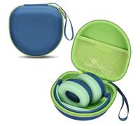 DR·AMIU Kids Headphone Case for iClever/Acer/MIDOLA, Blue Green(Case Only)