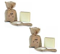 Dr.Ancient Donkey Milk Soap Bar Organic Natural Traditional Handmade Antique - Anti Ageing Skin Lightener, Moisturizer - Absolutely No Chemicals! Pure Natural Soaps! (Pack of 2)