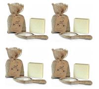 Dr.Ancient Goat Milk Soap Bar Organic Natural Traditional Handmade Antique - Anti Ageing Skin Lightener, Moisturizer - Absolutely No Chemicals! Pure Natural Soaps! (Pack of 4)