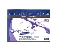 Daler Rowney Aquafine A4 White Watercolour Paper and Pad 12 Sheets