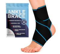 Dr. Arthritis Essentials Ankle Brace for Men & Women, Stabilizing Ankle Support for Ligament Damage, Sprains, Sports Injuries, and Plantar Fasciitis Relief, Fits Left & Right Foot