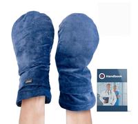 Dr.Arthritis Heated Arthritis Gloves For Men And Women & Doctor Handbook, Rheumatoid Arthritis Products - Warming Gloves For Everyday Use Blue