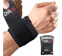 Dr. Arthritis Wrist Wraps for Carpal Tunnel, Tendonitis & Arthritis Relief - Adjustable Wrist Brace Support for Men & Women, Compression Wrist Straps for Gym, Weightlifting, Typing & Daily Use, Single