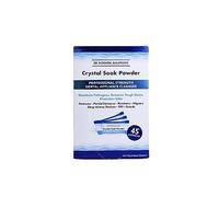 Dr. B Dental Solutions Powder Crystal Soak Cleanser, Ideal for Oral Appliances, Dentures, Night Guards, Retainers, Aligners, and Sleep Apnea Devices - 45 Packs Included (Single Pack)
