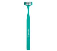 Dr Barman's Superbrush Adult 3-Sided Toothbrush Mint Green