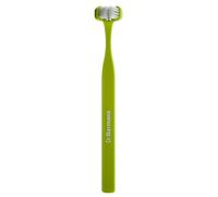 Dr Barman's Superbrush Junior 3-Sided Toothbrush Spring Green