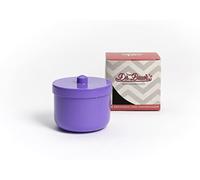 Dr. Bauer's cleaning bath can with rinse aid insert, denture box or socket with insert, braces can