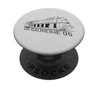 DR Baureihe Class 05 Streamlined Steam Locomotive Diagram PopSockets Adhesive PopGrip