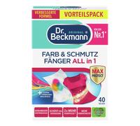Dr. Beckmann Paint and Dirt Trapper 3-in-1 | Colour Catcher Cloths for Ultimate Discolouration Protection | with Extra Colour & Fibre Care | 8 x 40 Cloths