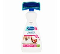 Dr Beckmann Carpet Stain Remover 650ml x1 - Powerful Stain & Odour Eliminator with Integrated Brush - Removes Pet, Food, Mud & Red Wine Marks with Welari Thank You Card | (1 Pack)