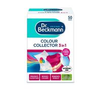 Dr. Beckmann Colour Collector 3In1 Laundry Sheets (6 Pack X 50 Sheets) - Prevents Colour Runs, Protects Fabrics, Fibre Care