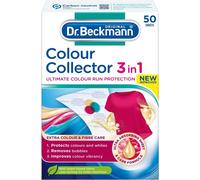 Dr. Beckmann Colour & Dirt Collector, Big Value Pack 50 Sheets - Colour Run Protection for Mixed Colours (Plant Fibres) (Dr. Beckmann Colour)