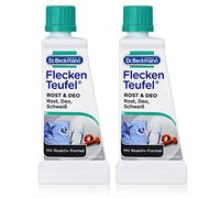 Dr. Beckmann Fleckenteufel Rust & Deodorant 50 ml with Reductive Formula, Pack of 2