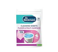 Floor & Multi-Surface Cleaning Sheets |Powerful Against Dirt & Grease | Fast Drying | Gentle on Surface | Spring Fresh | 20 Sheets