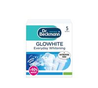 Dr. Beckmann Glowhite, In-Wash Sachets, Brighter White Laundry, 5 x 40g