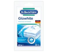 Dr. Beckmann Glowhite Textile Whitener 80 g Eliminates discoloration and fights yellowing of grey hair Get white laundry whiter Made in Germany