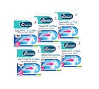 Dr. Beckmann Glowhite Ultra|Maintains brighter white laundry |Treats Greying | 4 x 40 g x 6