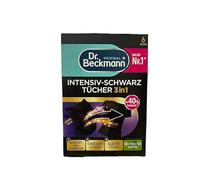 Dr. Beckmann Intensive Black Cloths | for Intense Black and Smooth Fibres | 6 Cloths