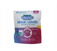 Dr. Beckmann Magic Leaves Colour Detergent Sheets, Pre-Dosed & Water-Soluble Washsheets, Space-Saving and Easy to Use, 25 Sheets