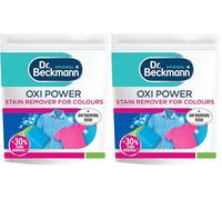 Dr. Beckmann Oxi Power Stain Remover for Colours | Fights +100 stains | 400 g (Pack of 2)
