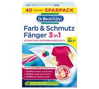Dr. Beckmann Paint and Dirt Trapper 3-in-1 | Colour Catcher Cloths for Ultimate Discolouration Protection | with Extra Colour & Fibre Care | 8 x 40 Cloths