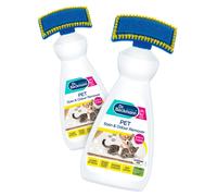 Dr. Beckmann Pet Stain and Odour Remover, Eliminates stains and odours caused by pets, including applicator brush, Pack of 2 x 650 ml