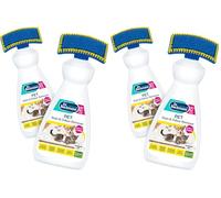 Dr. Beckmann Pet Stain and Odour Remover, Eliminates stains and odours caused by pets, including applicator brush, Pack of 4 x 650 ml