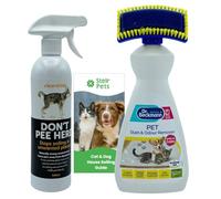 Dr Beckmann Pet Stain and Odour Remover, Sharples Deterrent Spray & Guide