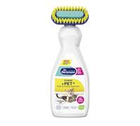 Dr. Beckmann Pet Stain & Odour Remover with Applicator Brush, 2 x 650ml | Eliminates Stains and Odours Caused by Pets