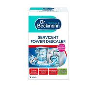 Dr. Beckmann Service-It Power Descaler (6 Pack X 2 Sachets) 50G - Washing Machine & Dishwasher Cleaner, Removes Limescale Fast