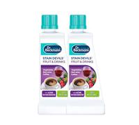 DR BECKMANN Stain Devil Fruit and Drink - Stain Remover for Red Wine, Juice, Tea, Coffee, and Soft Drink Spills - Laundry Essential for Washable Fabrics - Fast-Acting Formula - Pack of 2