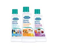 Dr. Beckmann Stain Devil - Outdoor Stains Solution | Pen & Ink Stains 1 x 50 ml | Antiperspirant & Sweat Mark Remover 1 x50 ml | Lubricant & Grease 1