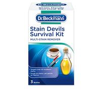 Dr. Beckmann Stain Devil Survival Kit, Pen & Ink Stains 1 x 50 ml, Fat & Sauces 1 x 50ml, Fruit & Drinks 1 x50 gm