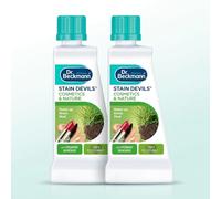 Dr Beckmann Stain Devils Cosmetics & Nature Stain Remover, Pack of 2 (2 x 50ml) - Fast-Acting Liquid for Make-Up, Grass & Mud Stains, Colour-Safe Laundry Pre-Treatment with Pigment Remover