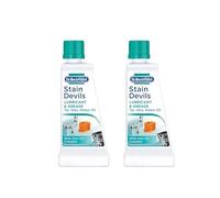 Dr. Beckmann Stain Devils Lubricants & Oils Stain Remover 50ml - Removes Grease Resin Candle Wax Tar Shoe Polish Motor & Bicycle Oil - Safe on Washable Fabrics Pack of 2
