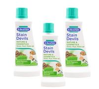 Dr. Beckmann Stain Devils Stain Remover 50ml - Removes Cosmetics Paint Lipstick Lotion & Dirt Stains Effective on Washable Fabrics Tough on Stains, Gentle on Colours Pack of 3