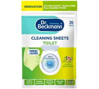 Dr. Beckmann Toilet Cleaning Sheets Easy Everyday Toilet Cleaning Citrus 20 Sheets